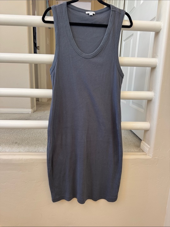 James Perse Dresses & Skirts - James Perse Slate Gray Sleeveless Tank Dress